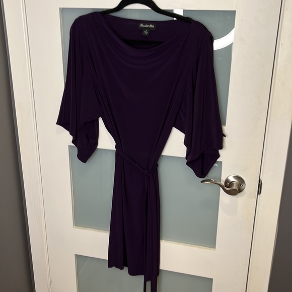Dark purple size 6 dress - Picture 2 of 4